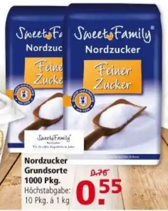 Multi Markt Nordzucker Grundsorte 1000 Pkg Angebot