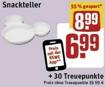 REWE Snackteller Angebot