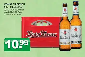 Getränkeparadies Gefromm König Pilsener Pils, Alkoholfrei Angebot