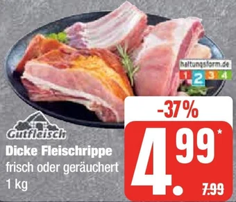 Edeka Gutfleisch Dicke Fleischrippe 1 kg Angebot