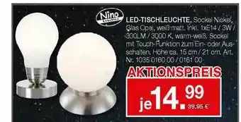 Möbel Heinrich Led-tischleuchte Angebot