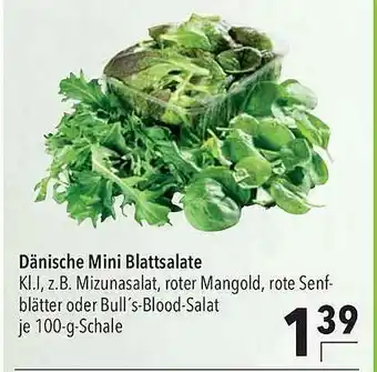 CITTI Markt Dänische Mini Blattsalate Angebot