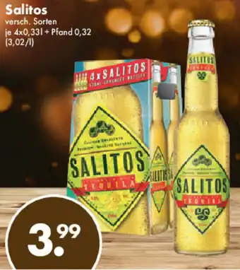 Trink und Spare Salitos 4x0,33L Angebot