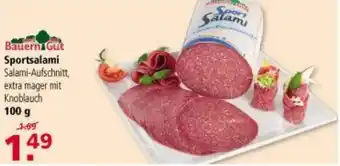 Multi Markt Bauern Gut Sportsalami 100g Angebot