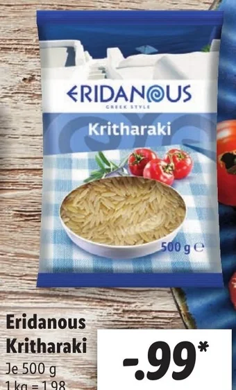 Lidl Eridanous Kritharaki 500 g Angebot