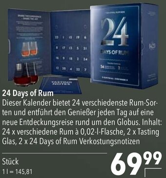 CITTI Markt 24 Days of Rum Angebot
