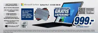 Expert Bening Surface Pro 7-i5 8 GB/256 GB Angebot