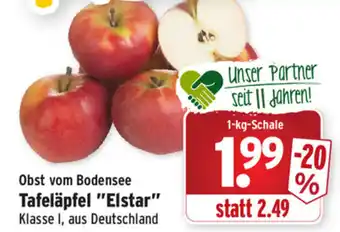 Wasgau Tafeläpfel Elstar 1kg Angebot