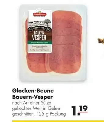 Handelshof Glocken-beune bauern vesper 125g Angebot