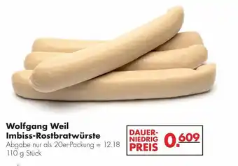 Handelshof Wolfgang weil imbis-rostbratwurste 110g Angebot