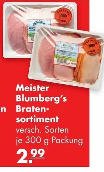 Handelshof Meister blumberg's braten-sortiment 300g Angebot