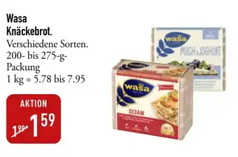 Galeria Markthalle Wasa Knäckebrot 200-275g Angebot