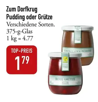 Galeria Markthalle Zum Dorfkrug Pudding oder Grütze 375g Angebot