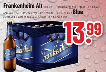 trinkgut Frankenheim Alt 20 x 0,5-L/24*330ml Angebot