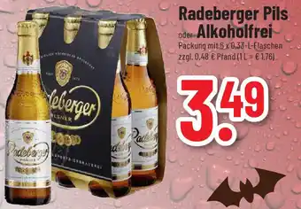 trinkgut Radeberger Pils oder Alkoholfrei 6*330ml Angebot