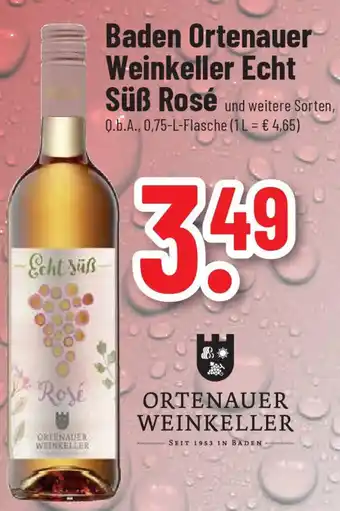 trinkgut Ortenauer Weinkeller Echt Süß Rosé 750ml Angebot