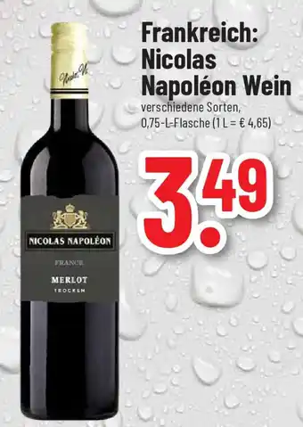 trinkgut Nicolas Napoléon Wein 750ml Angebot