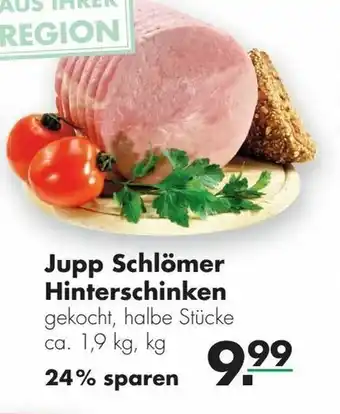 Handelshof Jupp schlomer hinterschinken Angebot