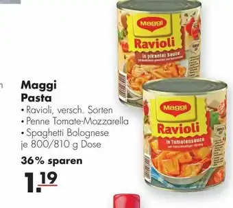 Handelshof Maggi pasta 800-810g Angebot