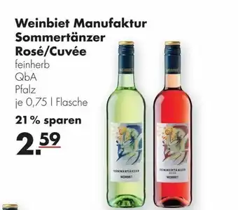 Handelshof Weinbiet manufaktur sommrtanzr rose/cuvee Angebot