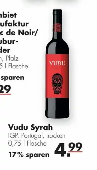 Handelshof Vudu syrah Angebot