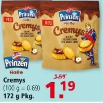 Multi Markt Prinzen Rolle Cremys 172g Angebot