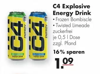 Handelshof C4 exlosiv enrgy drink Angebot