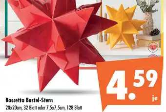 Mäc Geiz Bascetta Bastel-Stern Angebot