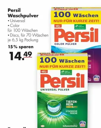 Handelshof Persil waschpulver Angebot