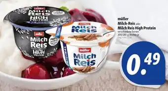 Nah & Frisch müller Milch-Reis oder Milch Reis High Protein 200/180 g Becher Angebot