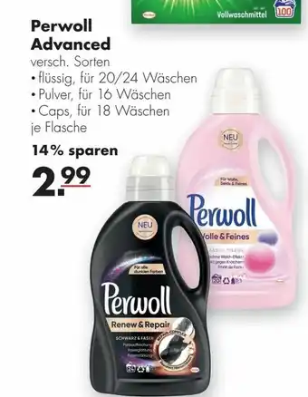 Handelshof Perwoll advanced Angebot