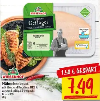 NP Discount WIESENHOF Hähnchenbrust 1 kg Angebot
