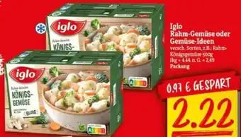 NP Discount Iglo Rahm Gemüse oder Gemüse Ideen Angebot