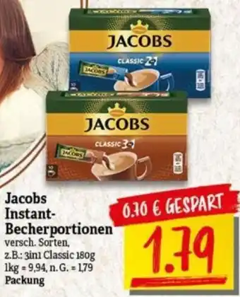 NP Discount Jacobs Instant-Becherportionen Angebot