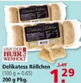 Multi Markt Delikatess Röllchen 200g Angebot