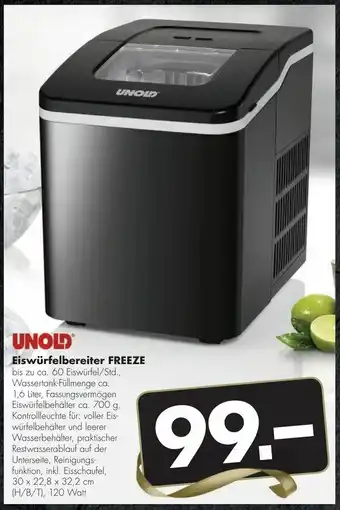 Handelshof Eiswurfelbereiter FREEZE Angebot