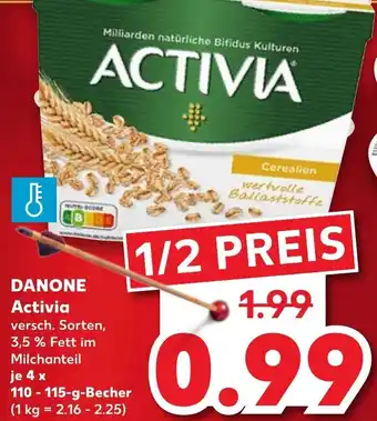 Kaufland DANONE Activia 1kg Angebot