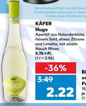 Kaufland KADER hugo Angebot