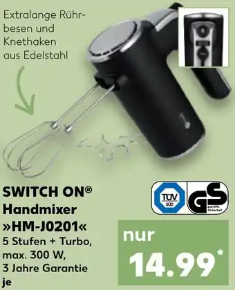 Kaufland SWITCH ON Handmixer HM-J0201 Angebot