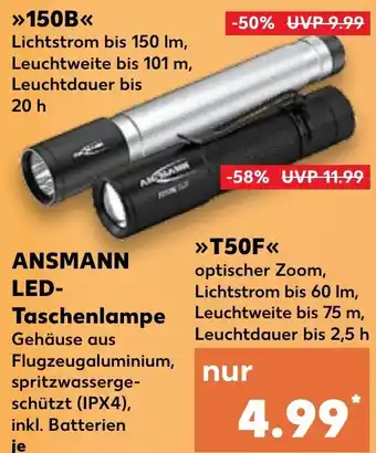 Kaufland ANSMANN LED Taschenlampe Angebot