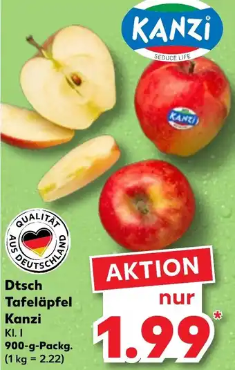 Kaufland Dtsch Tafeläpfel Kanzi 900 g Packg. Angebot