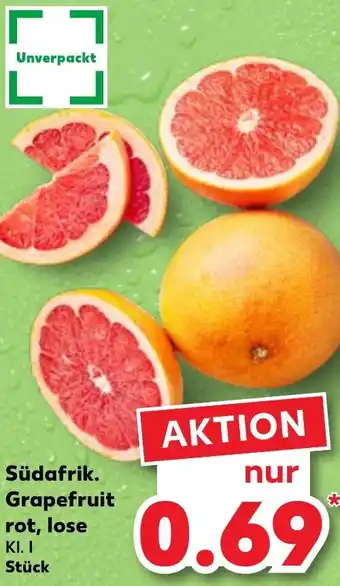 Kaufland Südafrik. Grapefruit rot, lose Angebot