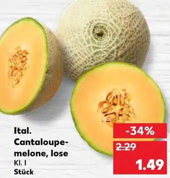 Kaufland Ital. Canaloupe melone, lose Angebot