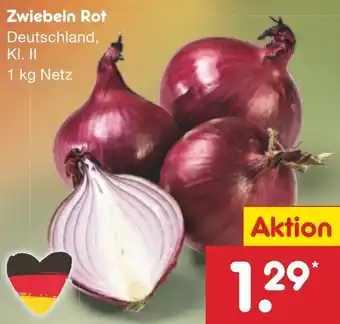 Netto Marken-Discount Zwiebeln Rot 1 kg Netz Angebot