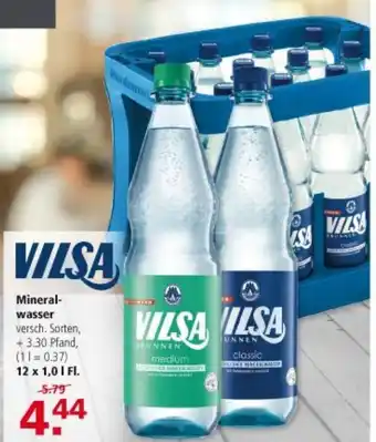 Multi Markt Vilsa Mineralwasser 12x1L Angebot