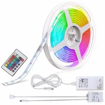 ManoMano 5m led strip licht-leiste ip44 wasserdicht bad & außen farbwechsel band streifen Angebot