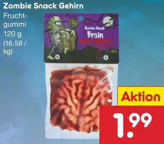 Netto Marken-Discount Zombie Snack Gehirn 120 g Angebot