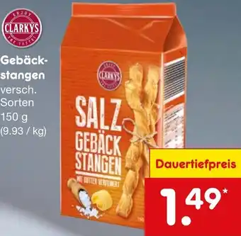 Netto Marken-Discount CLARKYS Gebäckstangen 150 g Angebot