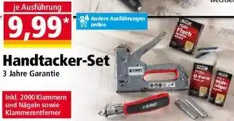 Norma KRAFT WERKZEUGE Handtacker-Set Angebot