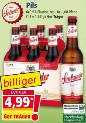 Norma Pils 6x0,5 L Flasche Angebot